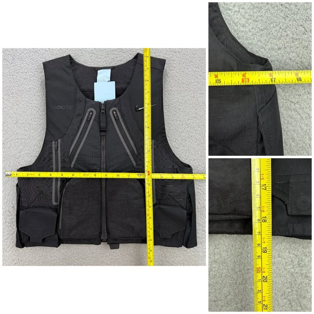 Nike Nocta Tactical Vest Mens Extra Small XS Black Utility Military Drake OVO 3 - Picture 8 of 8